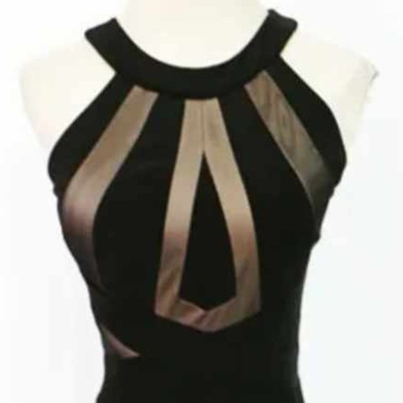 BEAUTIFUL & ELEGANT BLACK MACY PARTY GOWN - Picture 3 of 6